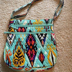 Vera Bradley Triple Cotton Crossbody Bag, Pueblo